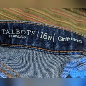 Talbot's 16w flawless girlfriend jeans, excellent condition